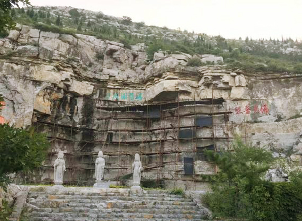 “寫山：李一摩崖書法展”在江蘇省美術館舉行