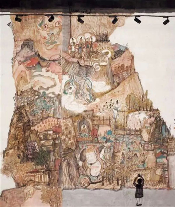 第四屆“朝圣敦煌”全國美術作品展在國家歷史文化名城甘肅敦煌開幕