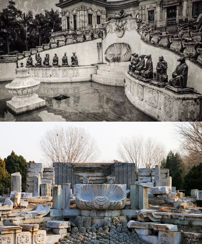 海外漂泊160年馬首銅像回歸圓明園于正覺寺展出