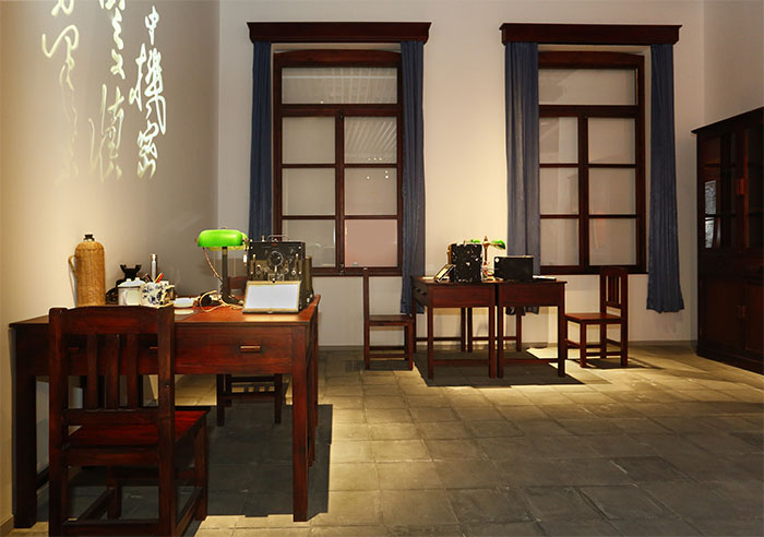 “紅色電波中的領(lǐng)袖風(fēng)范:毛澤東同志香山時(shí)期發(fā)布電報(bào)手稿專題展覽”在香山