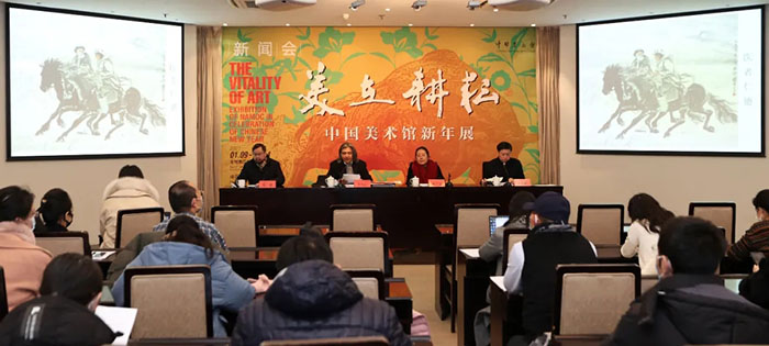 “美在耕耘:中國美術館2021新年大展”吉迎瑞牛