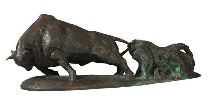 “美在耕耘:中國美術館2021新年大展”吉迎瑞牛