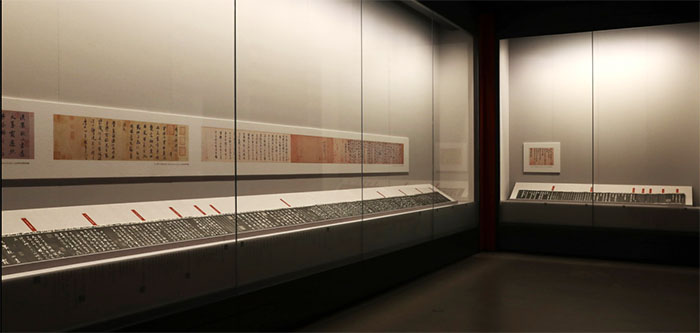 “煙云盡態:《三希堂石渠寶笈法帖》展”在湖南省博物館展出