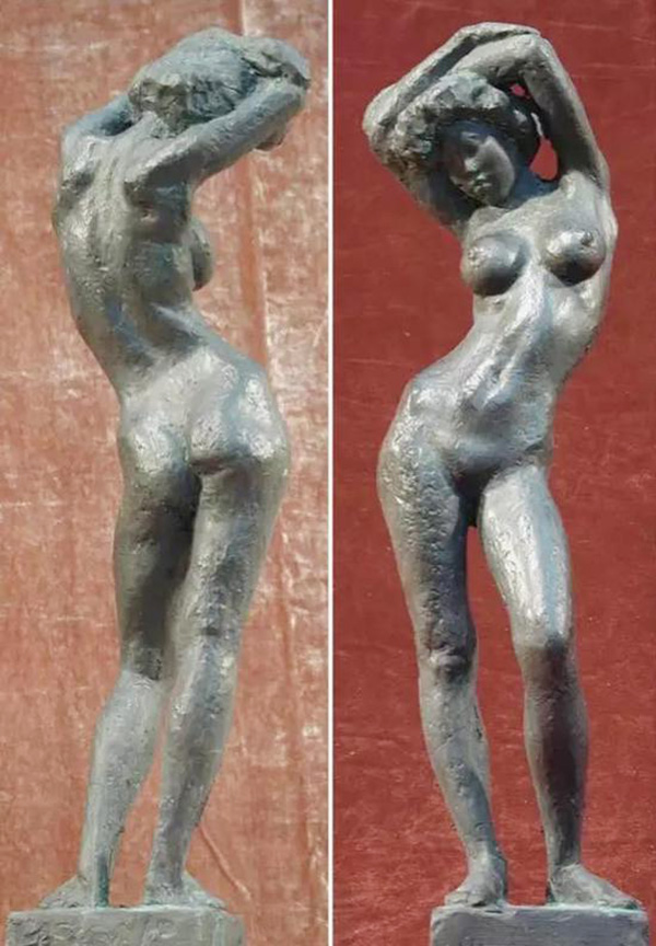 《女人體》之四（鑄銅）