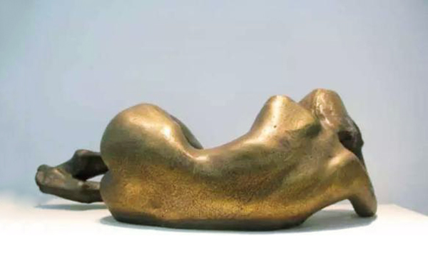 《女人體》之一（鑄銅）