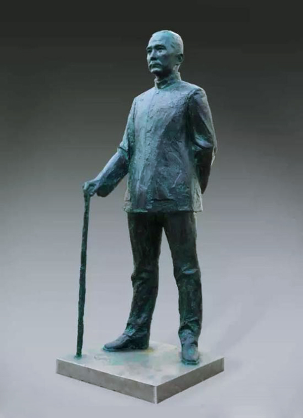 《孫中山立像》（鑄銅）