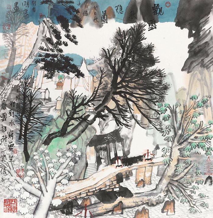 眾家集評:姚鳴京的繪畫