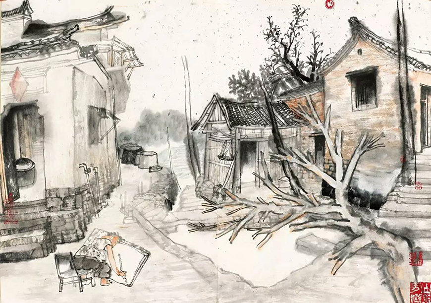 眾家集評:姚鳴京的繪畫