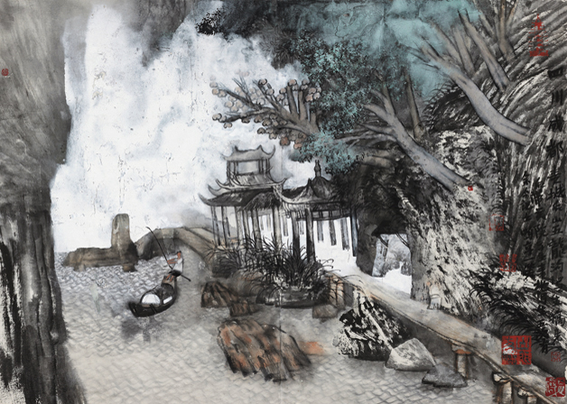 行到水窮處 坐看云起時:姚鳴京的山水畫