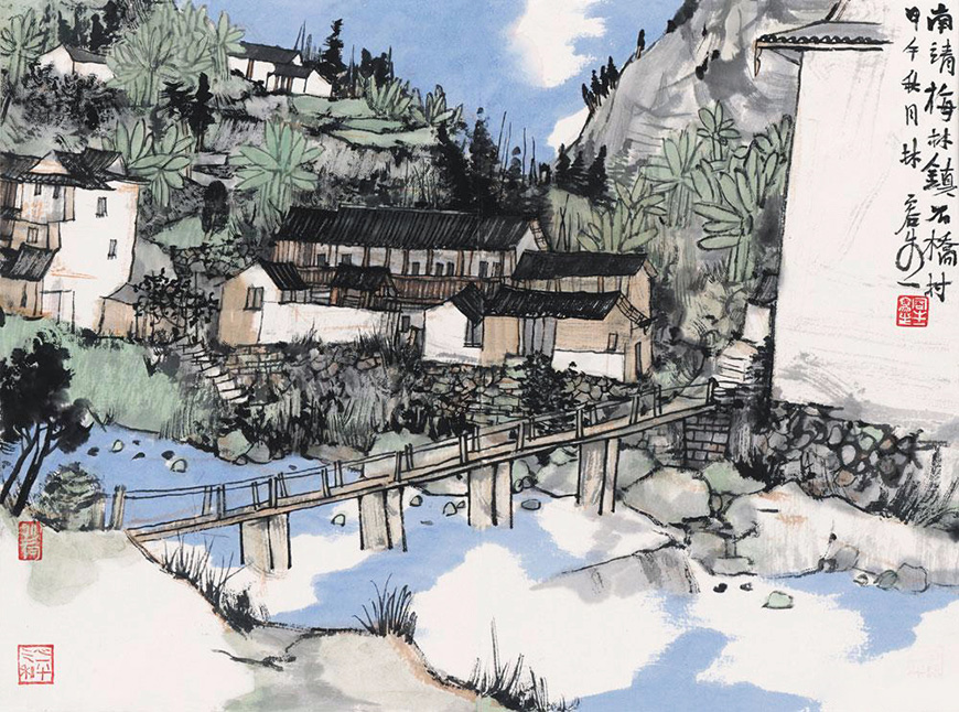 《南靖梅林鎮石橋村》