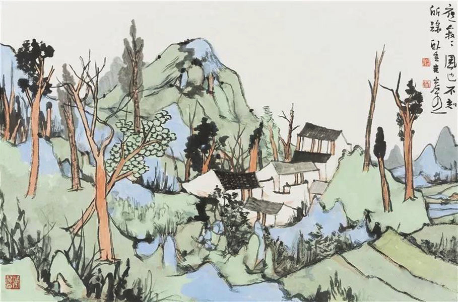 諸家談林容生的繪畫