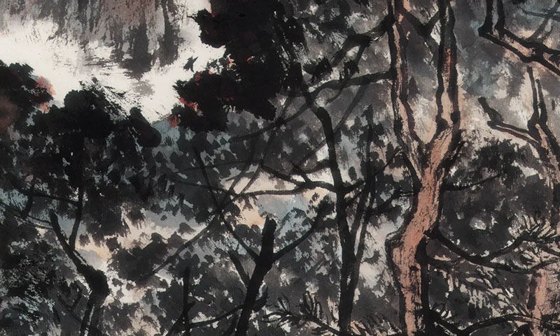 一輪紅日出東方:李可染《泰山日出》