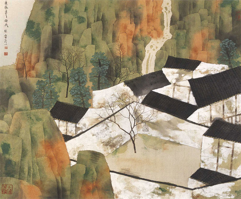 諸家談林容生的繪畫