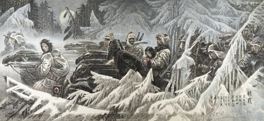 心系民族 筆力千鈞:趙華勝中國畫作品捐贈展 亮相國家畫院