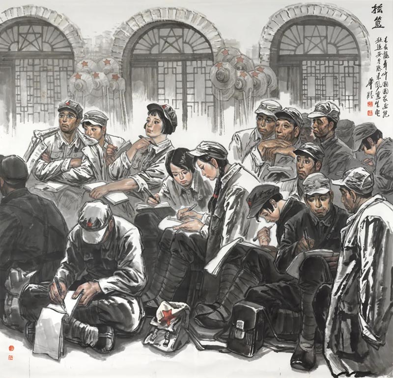 心系民族 筆力千鈞:趙華勝中國畫作品捐贈展 亮相國家畫院