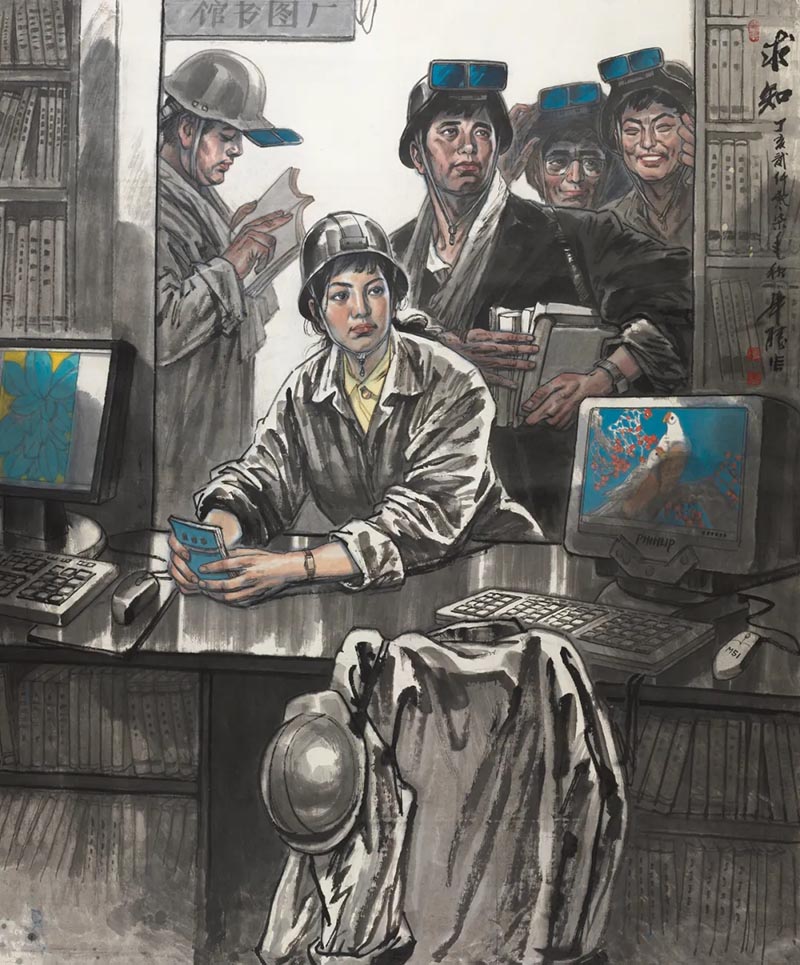 心系民族 筆力千鈞:趙華勝中國畫作品捐贈展 亮相國家畫院