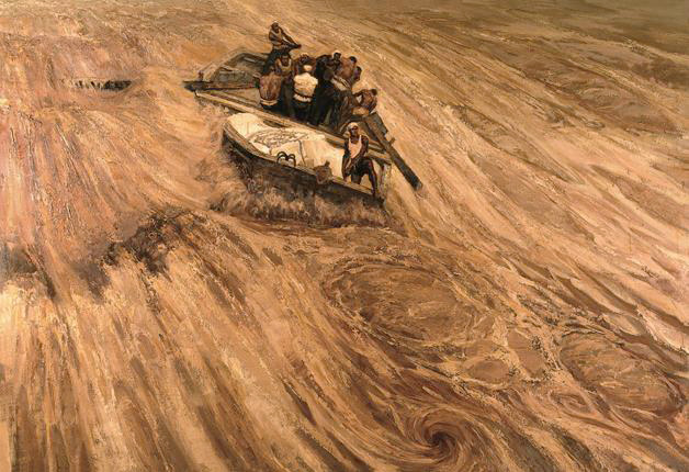 黃河題材美術(shù)作品欣賞