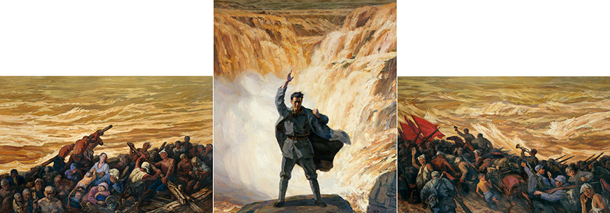 黃河題材美術(shù)作品欣賞