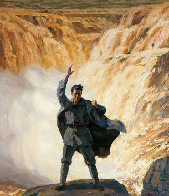 黃河題材美術(shù)作品欣賞