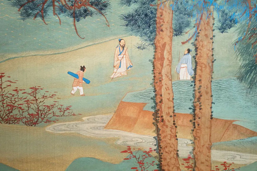 隔江望澄碧 天地與同流:張大千《仿北宋王希孟千里江山圖》