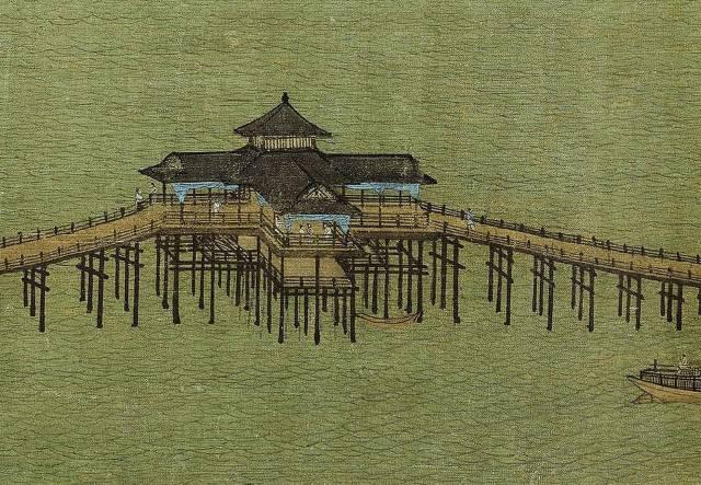 隔江望澄碧 天地與同流:張大千《仿北宋王希孟千里江山圖》