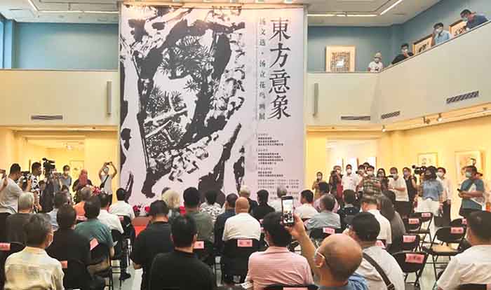 大寫(xiě)意花鳥(niǎo)畫(huà)的文脈傳承:湯文選湯立的東方意象