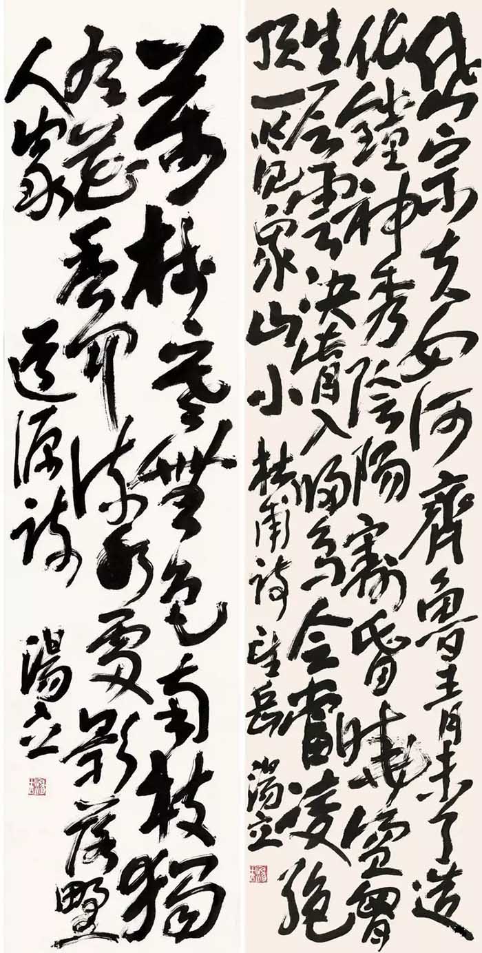 大寫(xiě)意花鳥(niǎo)畫(huà)的文脈傳承:湯文選湯立的東方意象