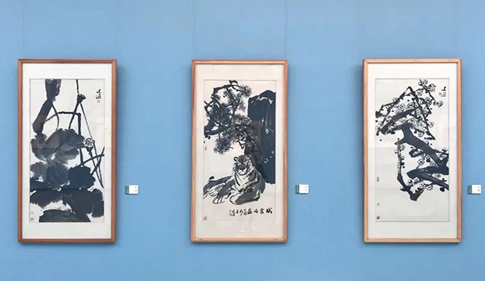 大寫(xiě)意花鳥(niǎo)畫(huà)的文脈傳承:湯文選湯立的東方意象