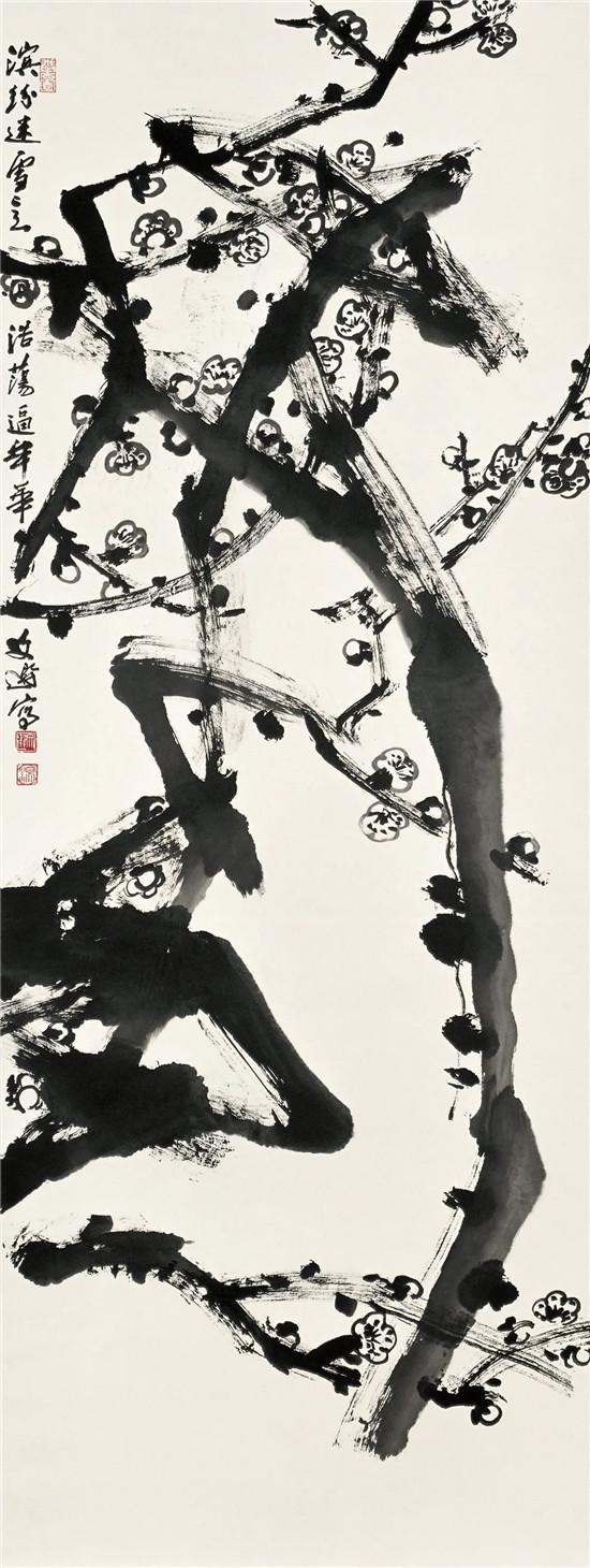 大寫(xiě)意花鳥(niǎo)畫(huà)的文脈傳承:湯文選湯立的東方意象