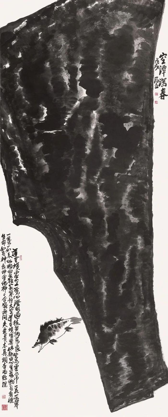 大寫(xiě)意花鳥(niǎo)畫(huà)的文脈傳承:湯文選湯立的東方意象