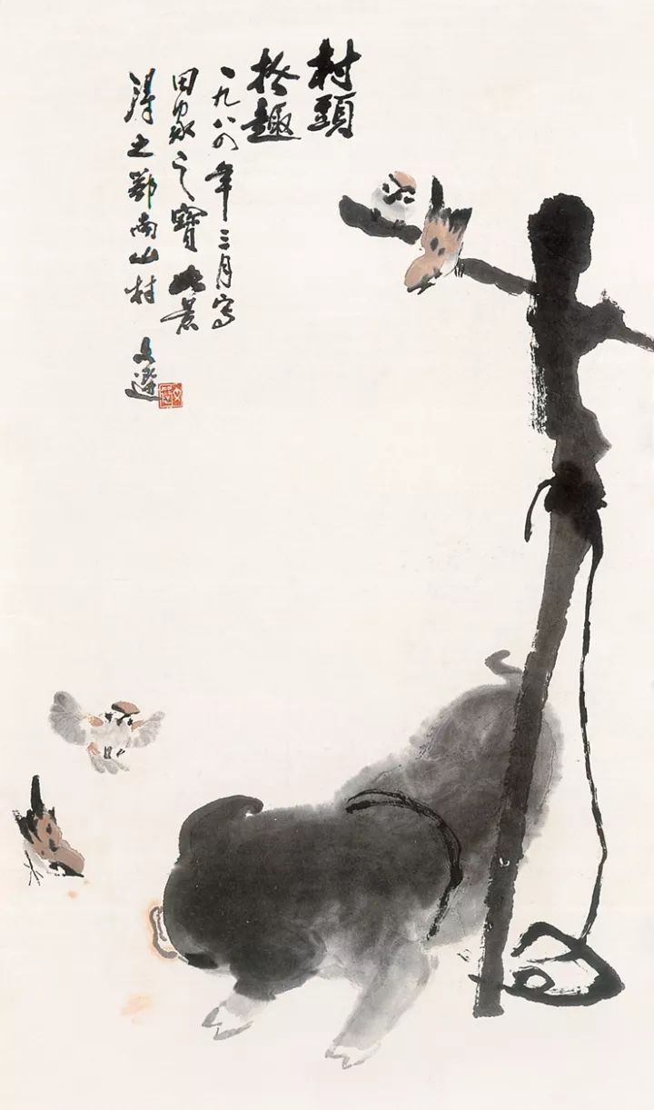 大寫(xiě)意花鳥(niǎo)畫(huà)的文脈傳承:湯文選湯立的東方意象