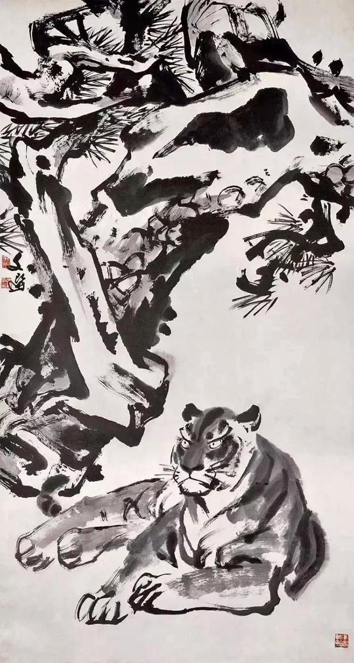 大寫(xiě)意花鳥(niǎo)畫(huà)的文脈傳承:湯文選湯立的東方意象