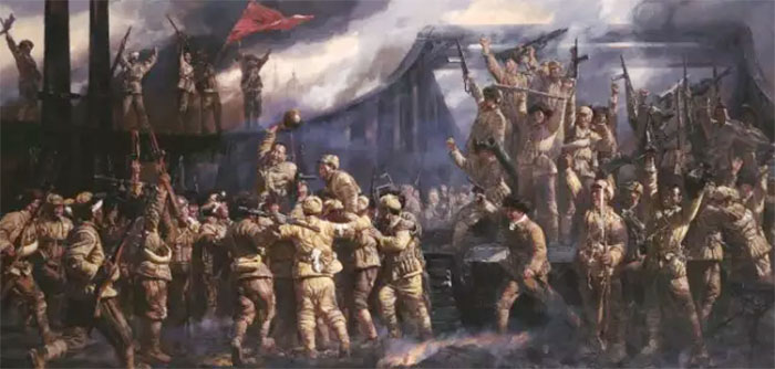  向中國(guó)軍人致敬！隨軍事題材美術(shù)作品走進(jìn)用生命和激情譜寫的壯麗篇章