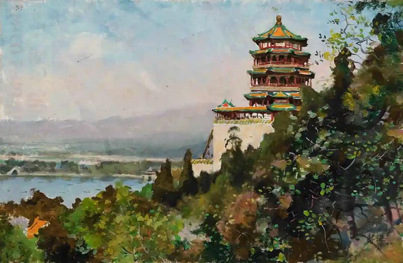 期頤春和:戴澤先生頤和園主題藝術特展精彩呈現