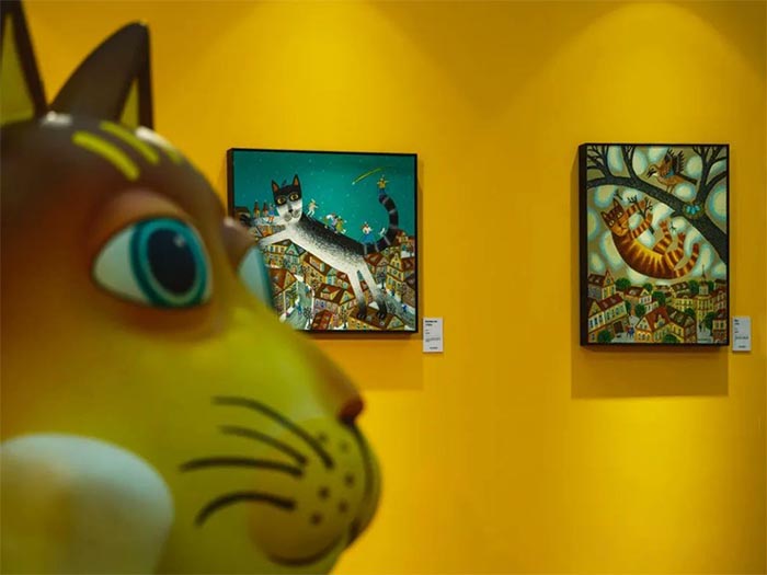 喵趣奇境:白俄羅斯稚拙藝術登錄滬上