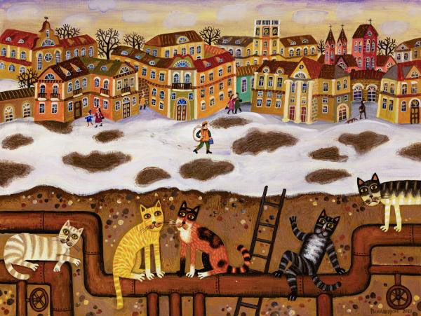 喵趣奇境:白俄羅斯稚拙藝術登錄滬上