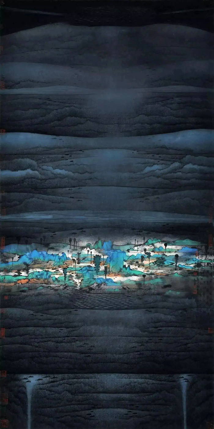 《天地大美 心馳神往 筆遂墨順》