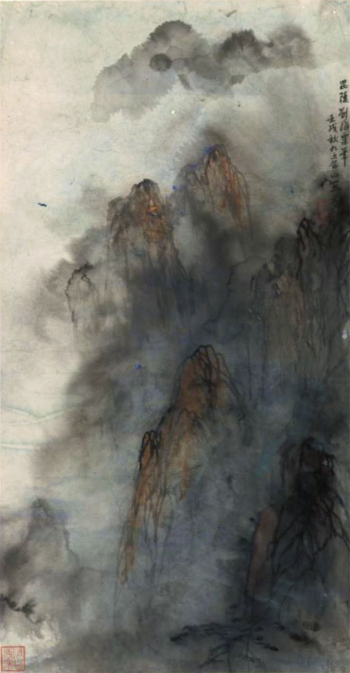 第五屆中國潑彩畫雙年展揭幕