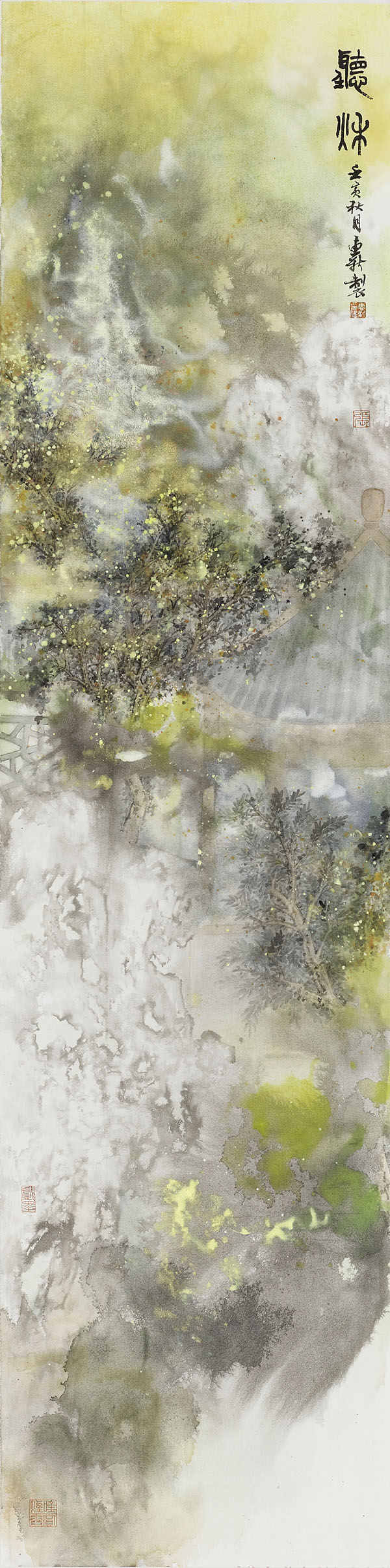 第五屆中國潑彩畫雙年展揭幕