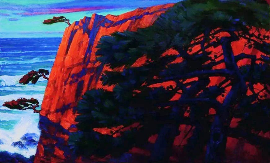 《聽濤——紅霞》