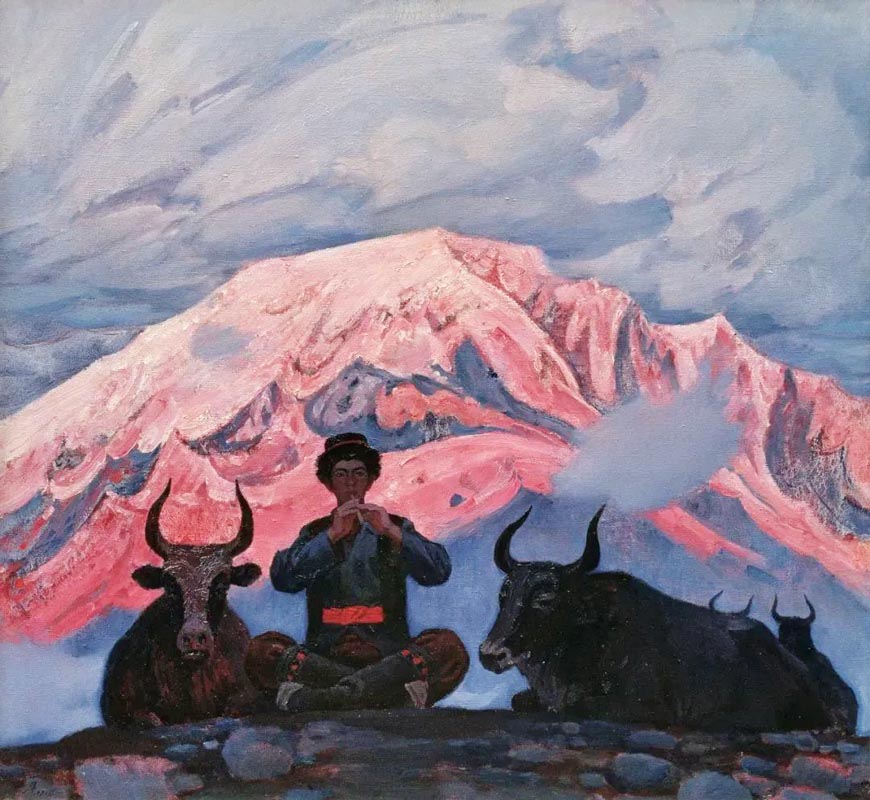 《帕米爾的冰山》