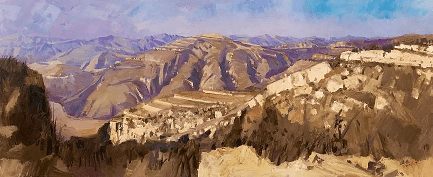 天下黃河:中國百名油畫家主題作品展全國巡展第三站在天津亮相