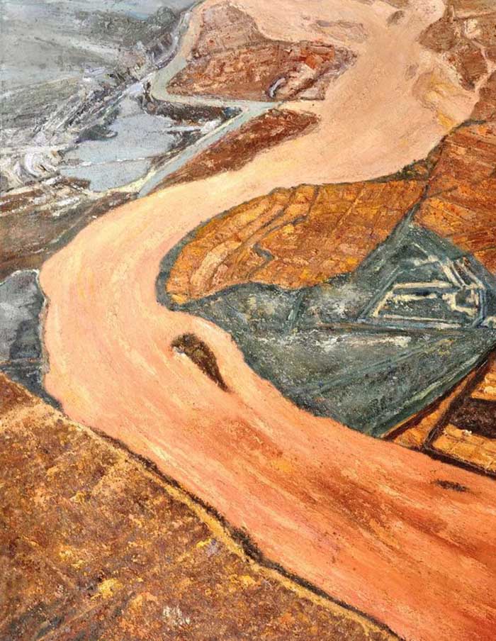 天下黃河:中國百名油畫家主題作品展全國巡展第三站在天津亮相