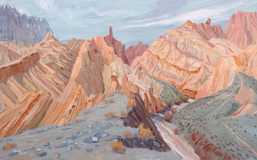 和美新疆 美美與共 中國油畫寫生作品巡展