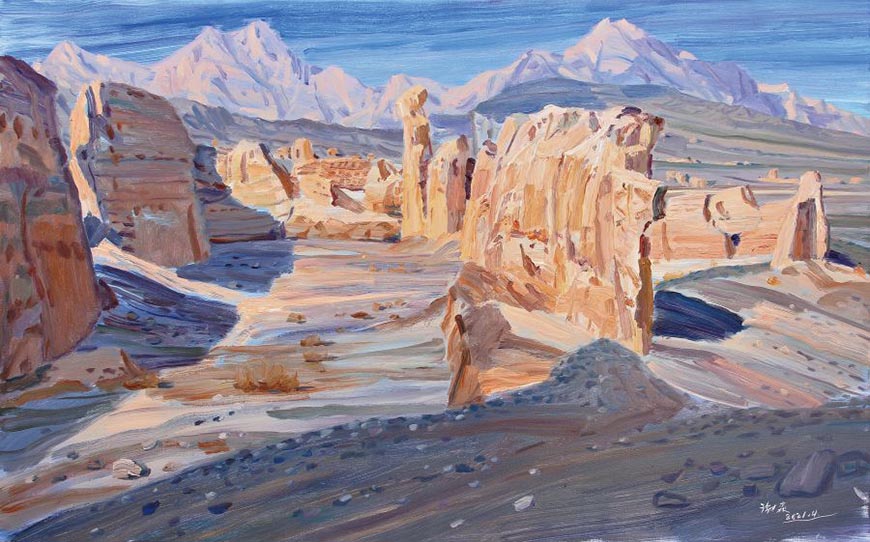 和美新疆 美美與共 中國油畫寫生作品巡展