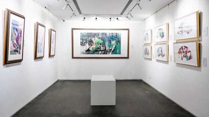 石齊“三象合一藝術作品展”在榮寶齋開展