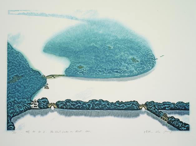 版畫里的江南:陸放藝術晉京展 彰顯江南詩意美