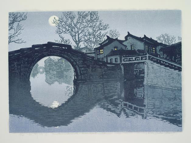 版畫里的江南:陸放藝術晉京展 彰顯江南詩意美