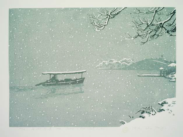 版畫里的江南:陸放藝術晉京展 彰顯江南詩意美