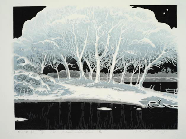 版畫里的江南:陸放藝術晉京展 彰顯江南詩意美